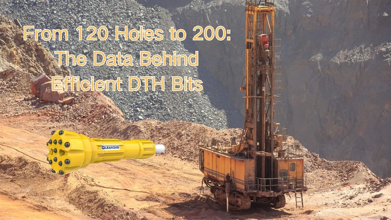 From 120 Holes to 200 The Data Behind Efficient DTH Bits From 120 Holes to 200 The Data Behind Efficient DTH Bits